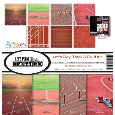 Reminisce Collection Kit - Let's Play! Track And Field